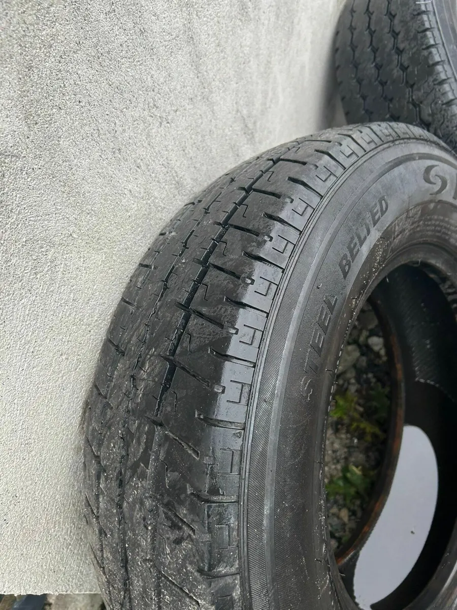 Ford Transit MK7 16" 5 spoke alloy wheels -new tyr - Image 3