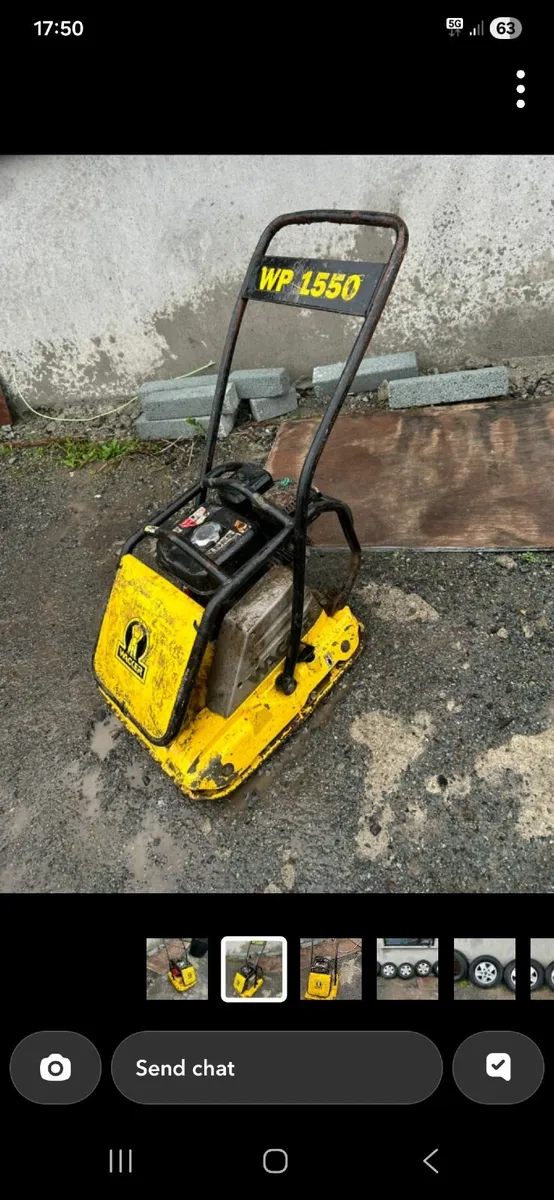 Whacker WP2550A Plate Compactor - Image 3