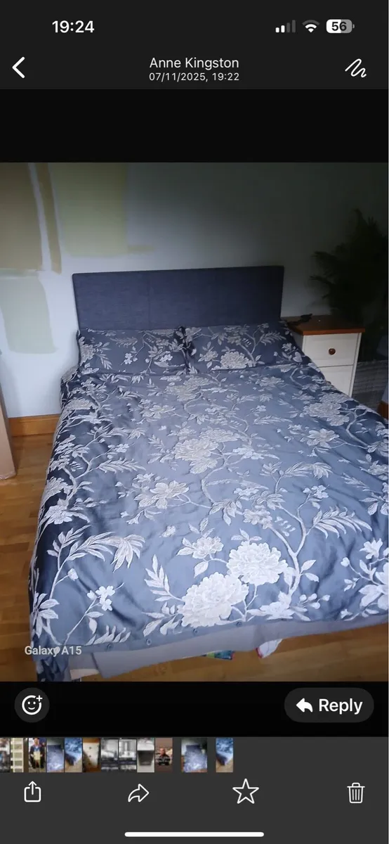 Bed and bedside lockers - Image 1