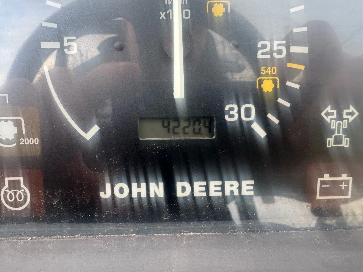 John Deere Compact Tractor with Mower - Image 4