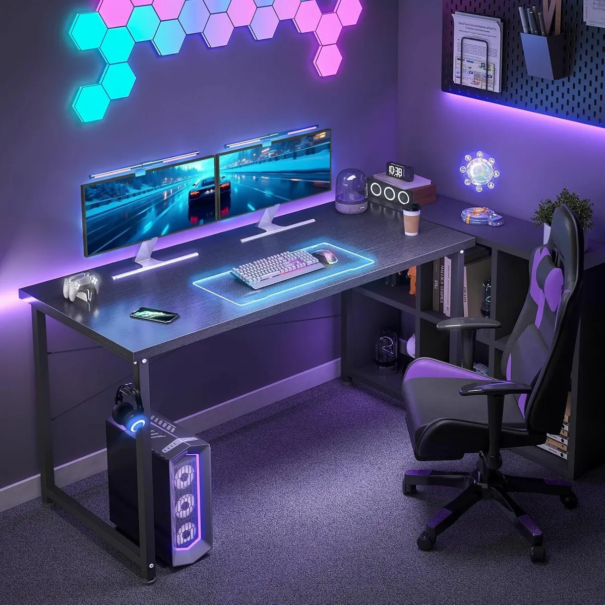 120×48 cm Computer Desk Home Office Study Table - Image 1