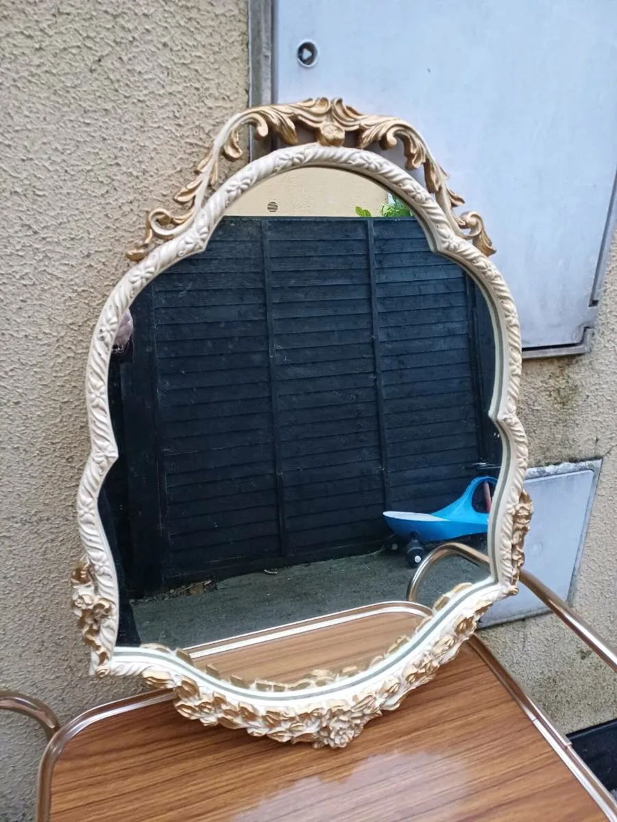 1940/50s Gilt Framed Mirror - Image 1