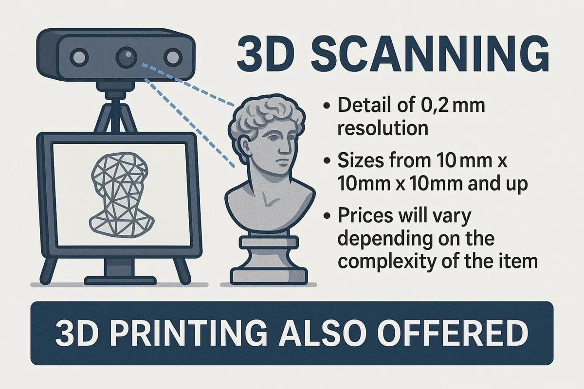 3d Scanning Service Available