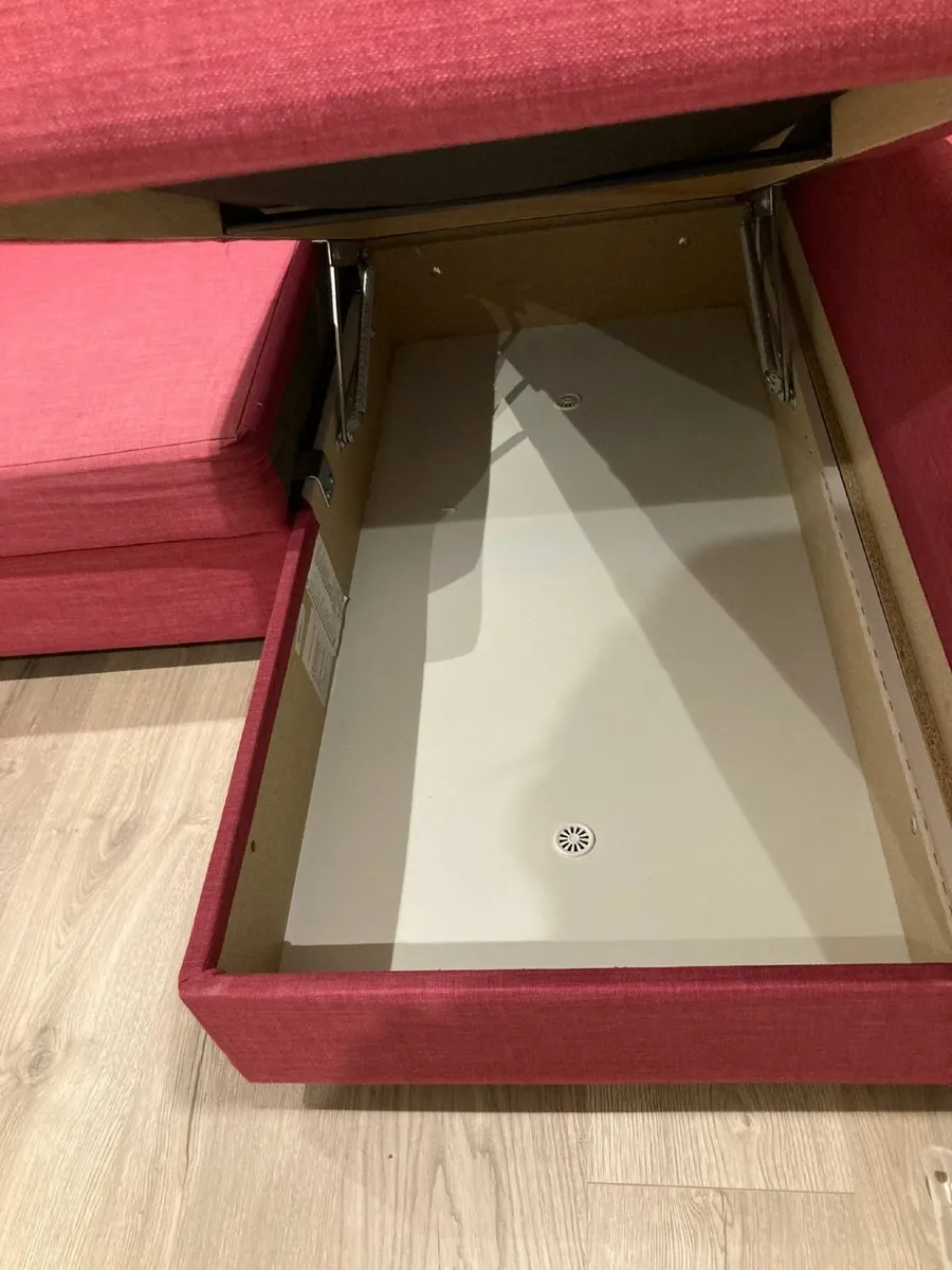 Corner sofa bed with storage, Collection Crumlin - Image 2