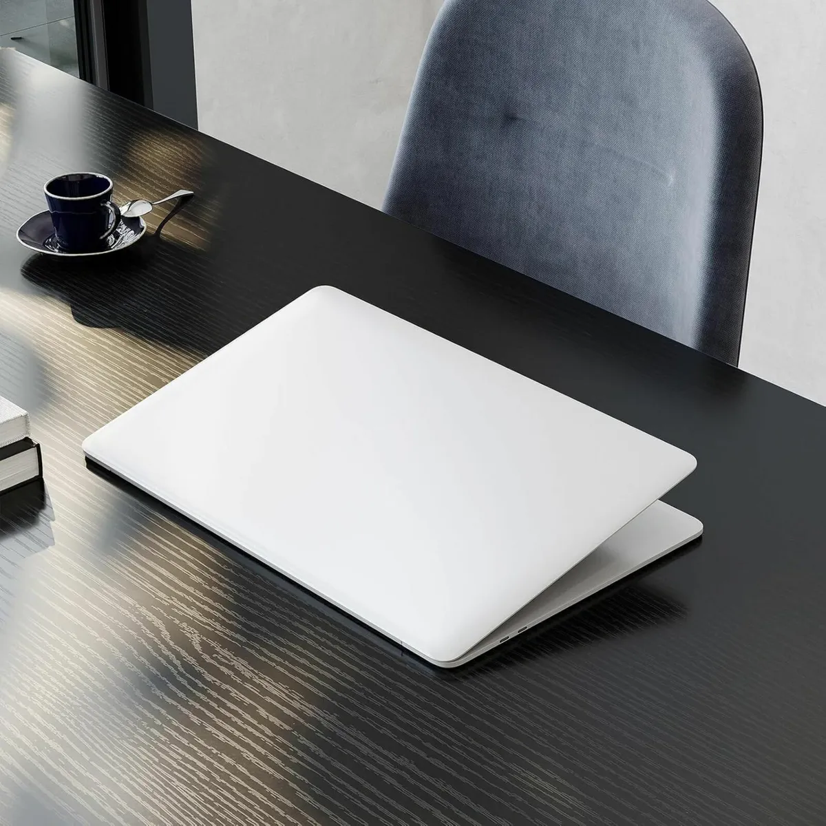 80×40 cm Desk Computer Desk Office Black - Image 4