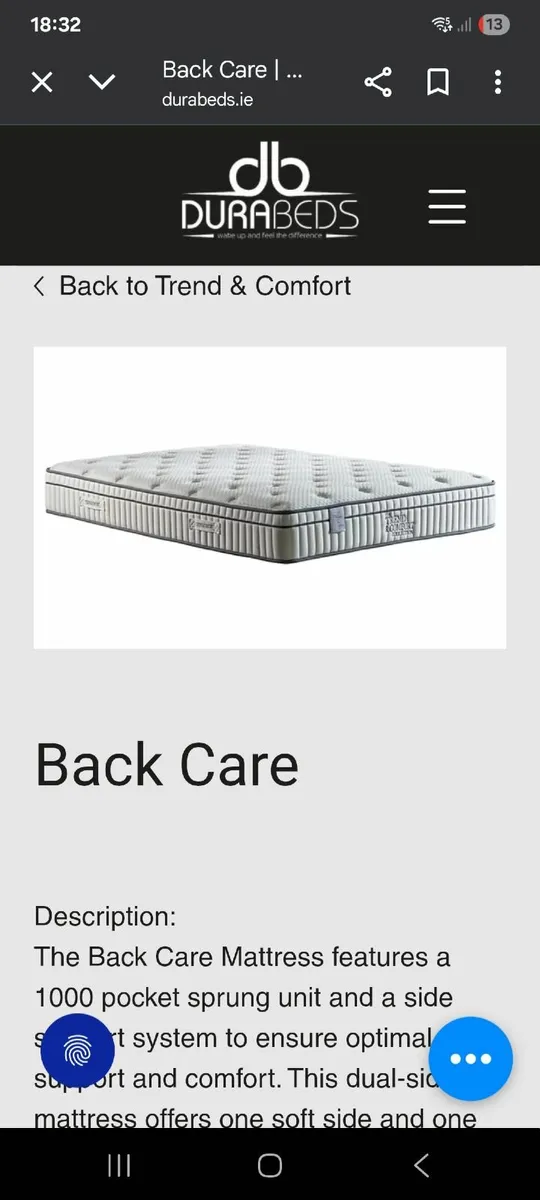 New Single bed mattress (3 ft) - Image 1