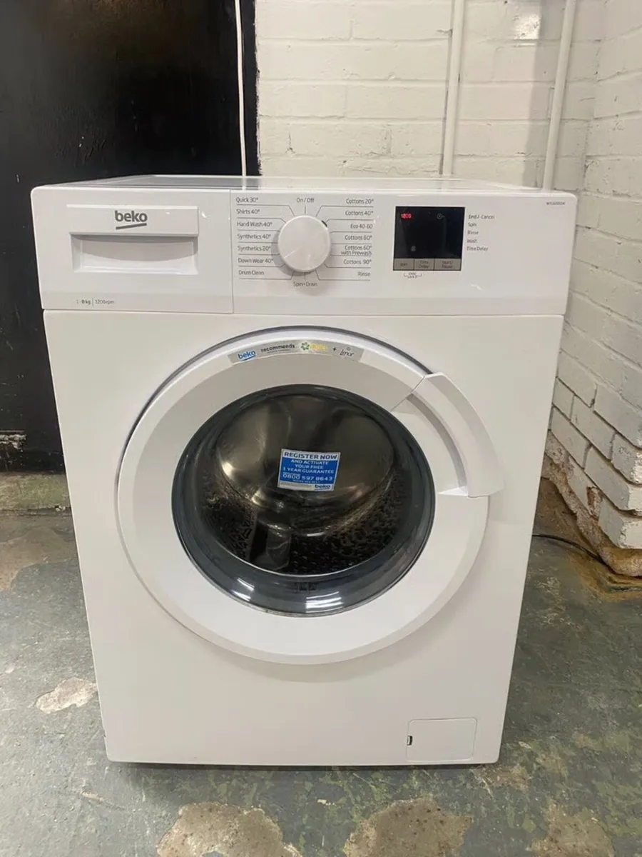 Beko Washing Machine - 8kg Drum