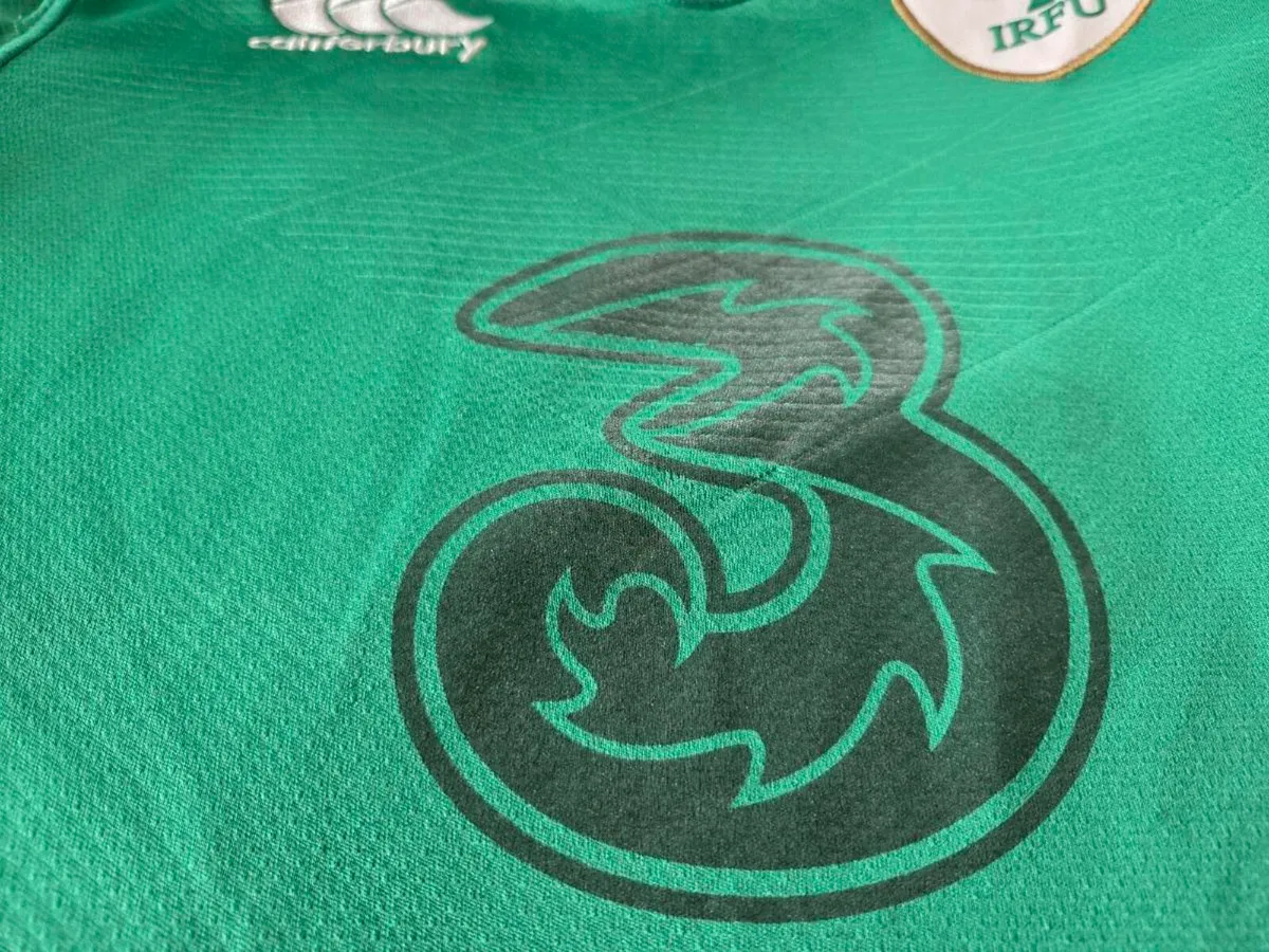Ireland Rugby Union Home Pro Jersey 2015 to 2016 M - Image 4