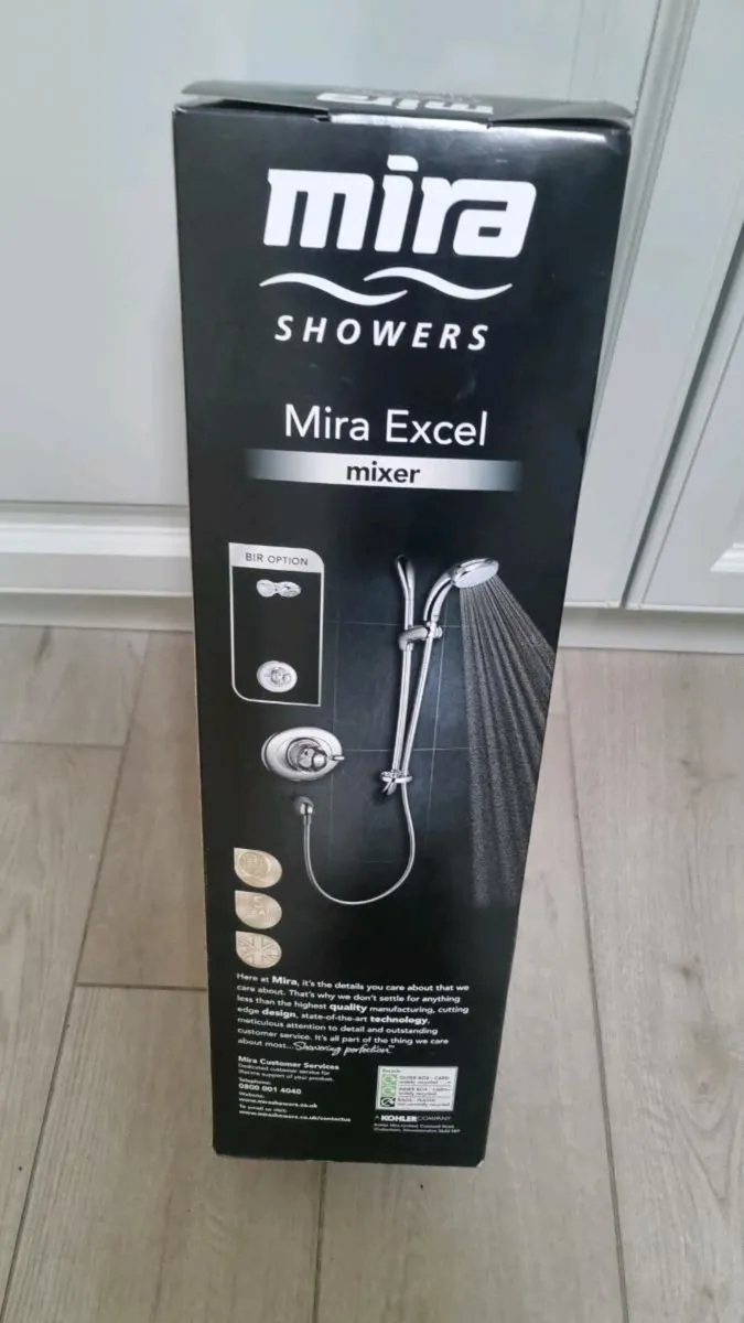 New Mira Excel Mixer Shower - Image 3