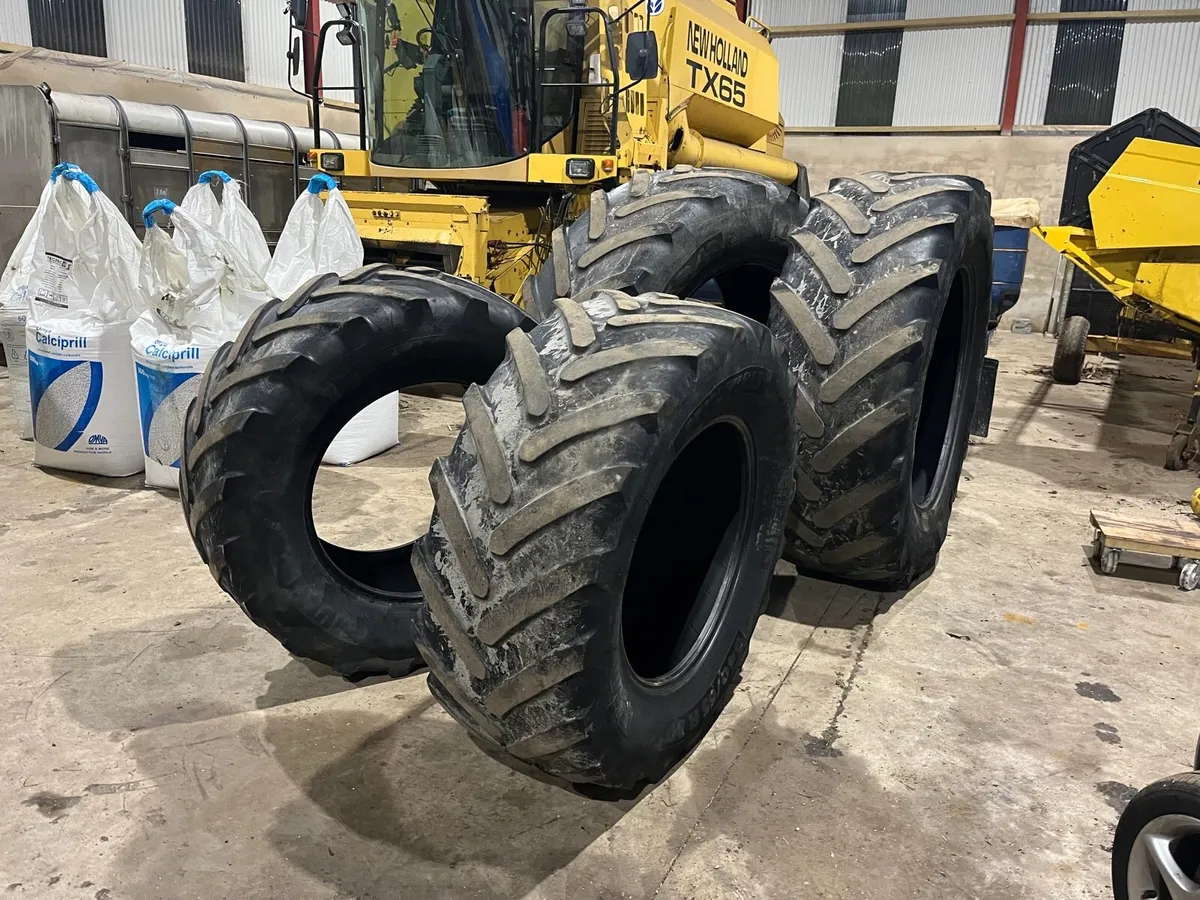 Set of Michelin and trelleborg tyres - Image 1