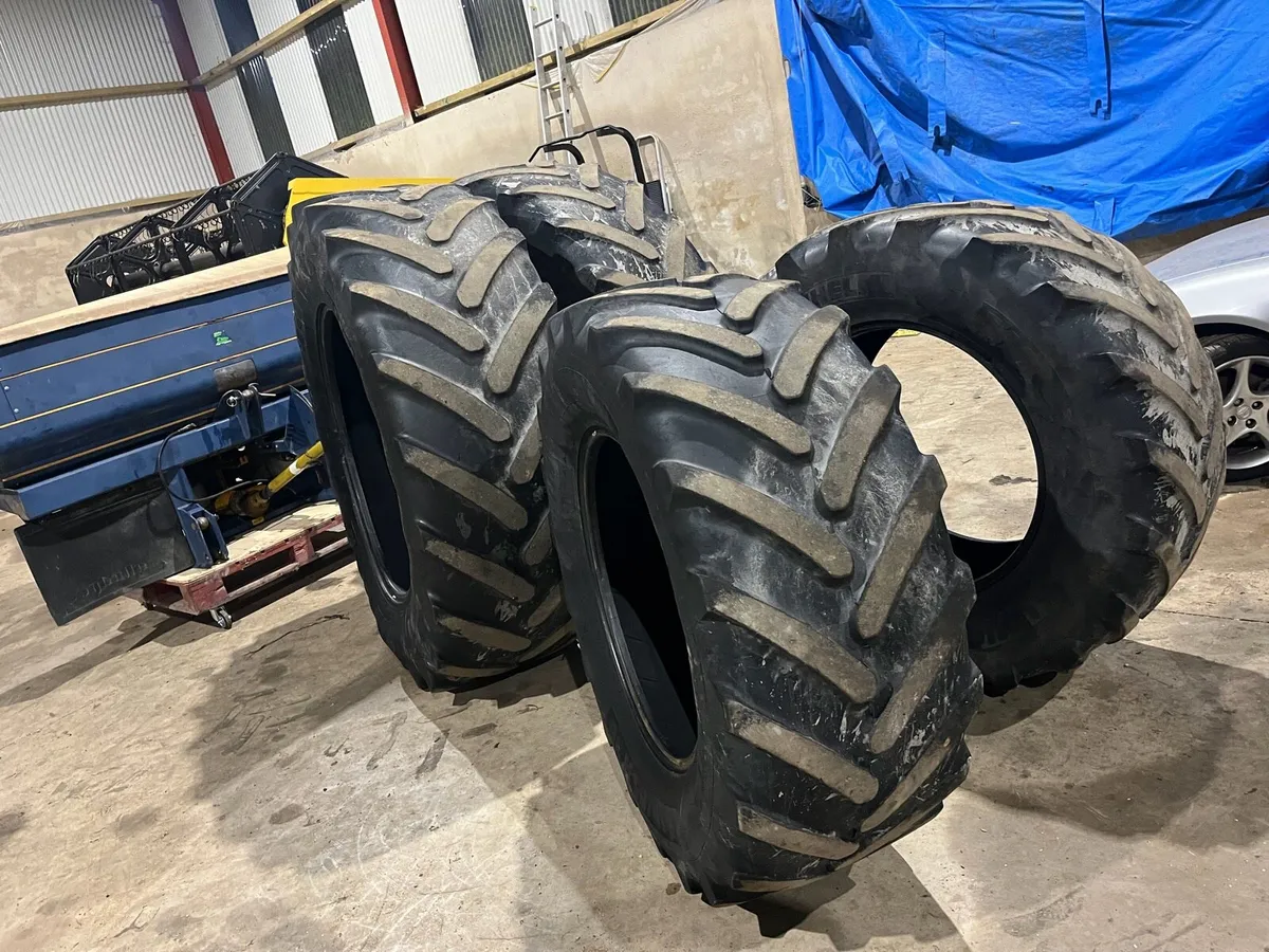 Set of Michelin and trelleborg tyres - Image 2