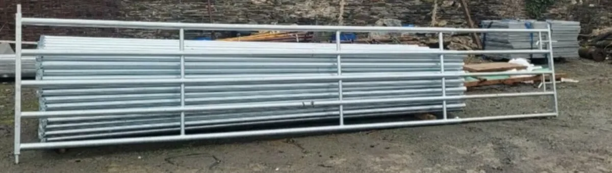 Heavy duty, galvanised gates. - Image 3