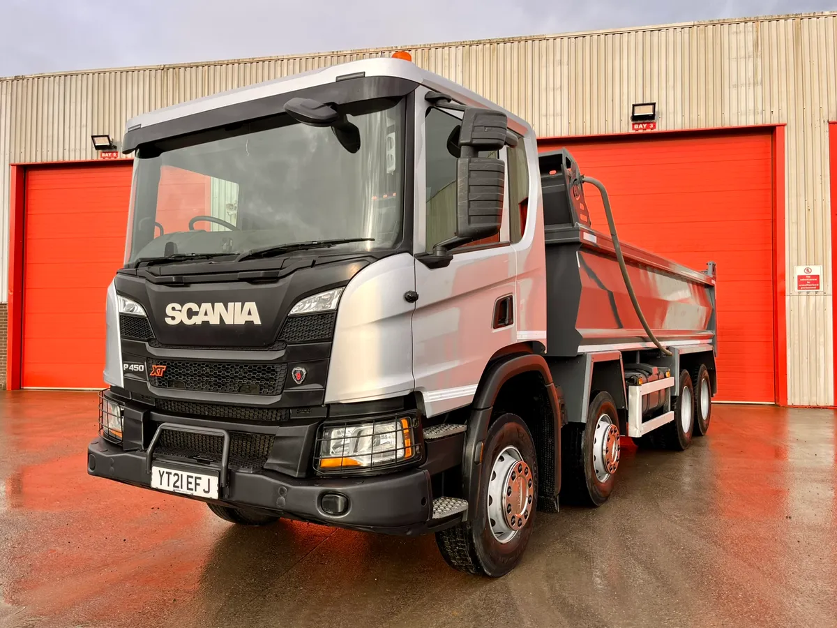 2021 Scania P450 XT 8x4 Tipper - Image 1