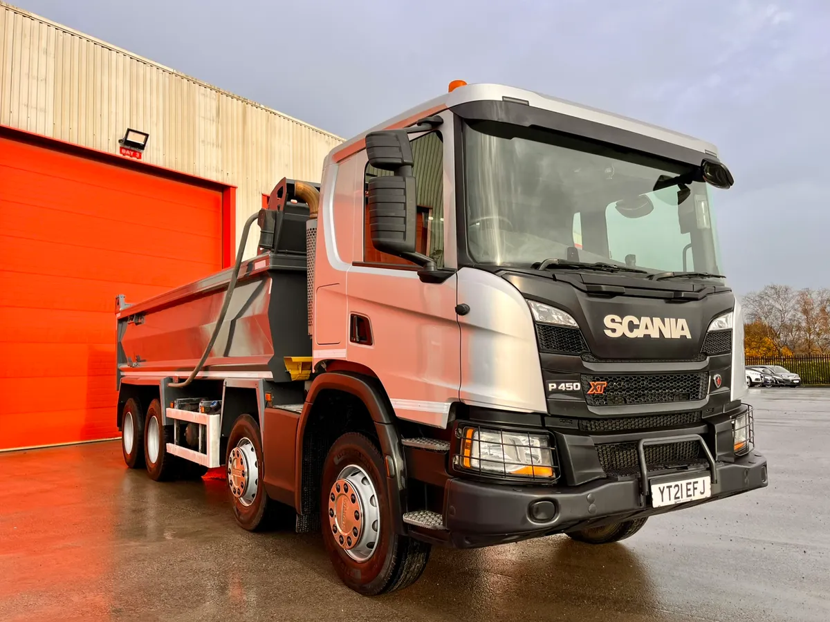 2021 Scania P450 XT 8x4 Tipper - Image 2