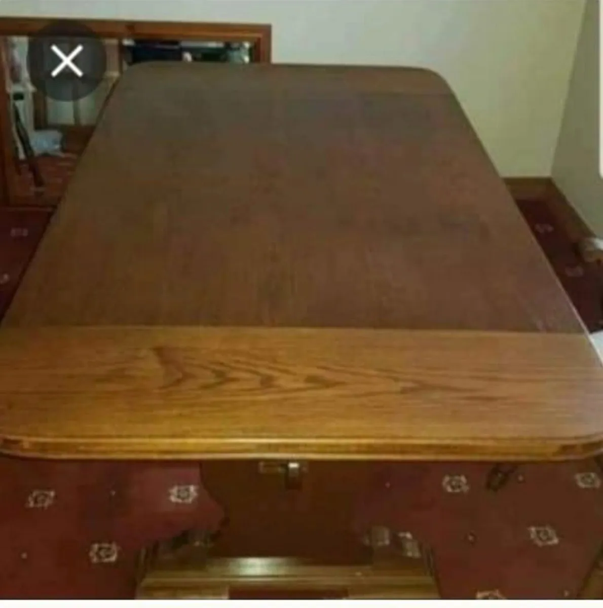 Oak Dinning Table - Image 2