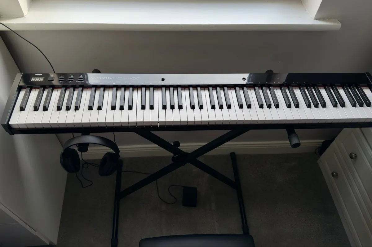 Digital Keyboard Piano, with Bluetooth, Stand Pack - Image 1