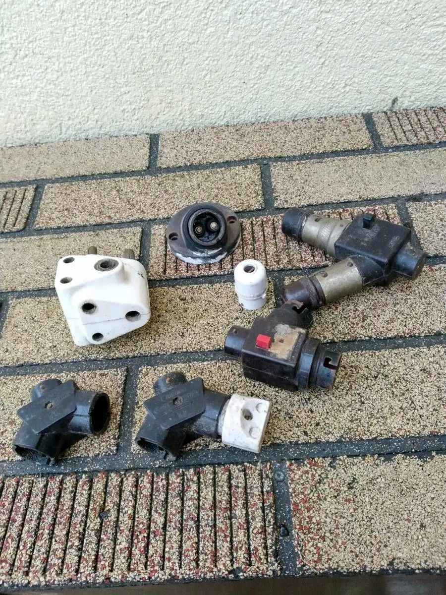 Vintage Bakelite light fittings