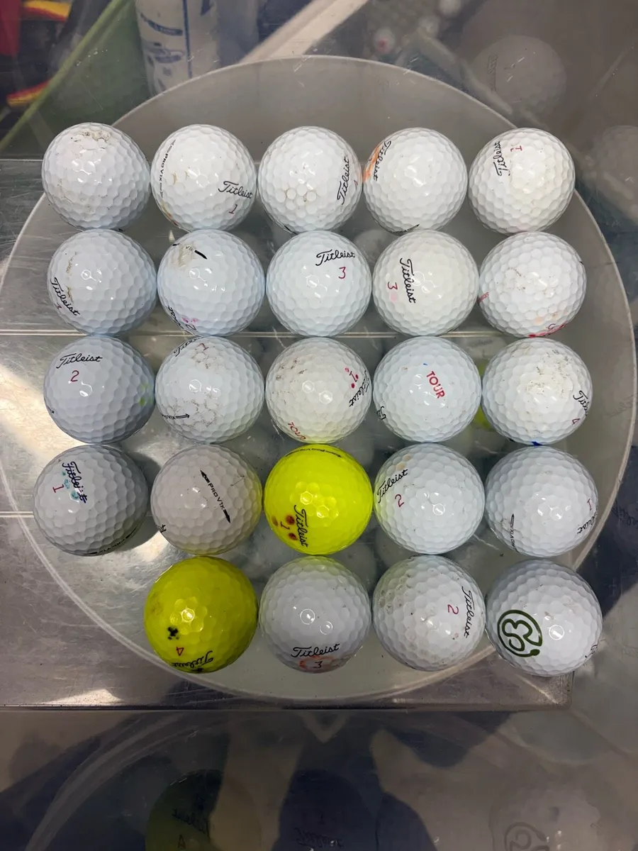 24 Titleist prov1x golf balls