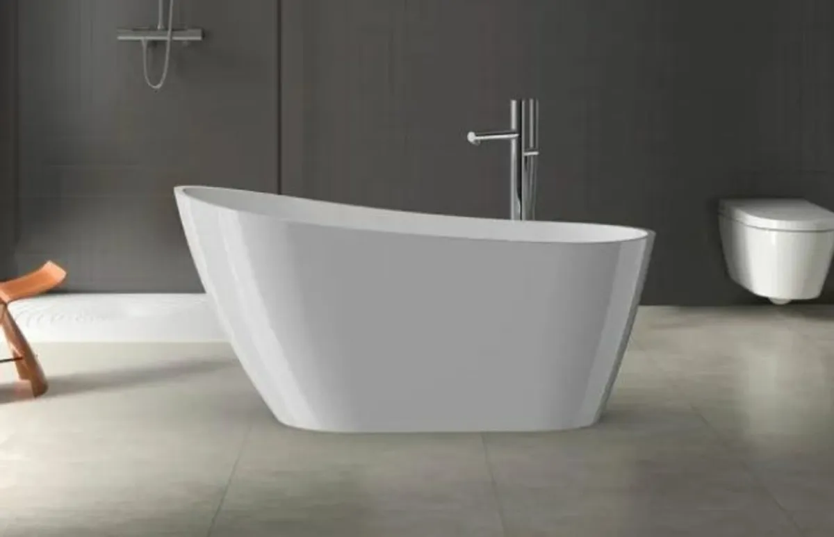 Bathshack BLACK NOVEMBER Designer Slipper Bath - Image 3