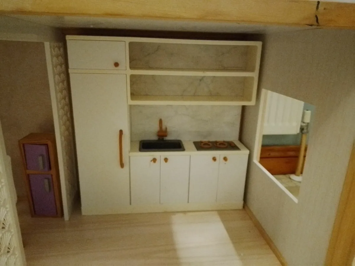 3 story Our generation doll house with furniture - Image 1