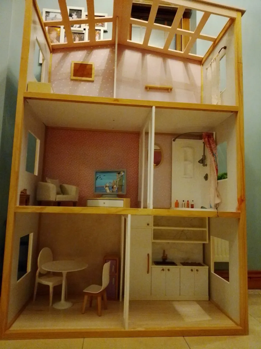 3 story Our generation doll house with furniture - Image 3