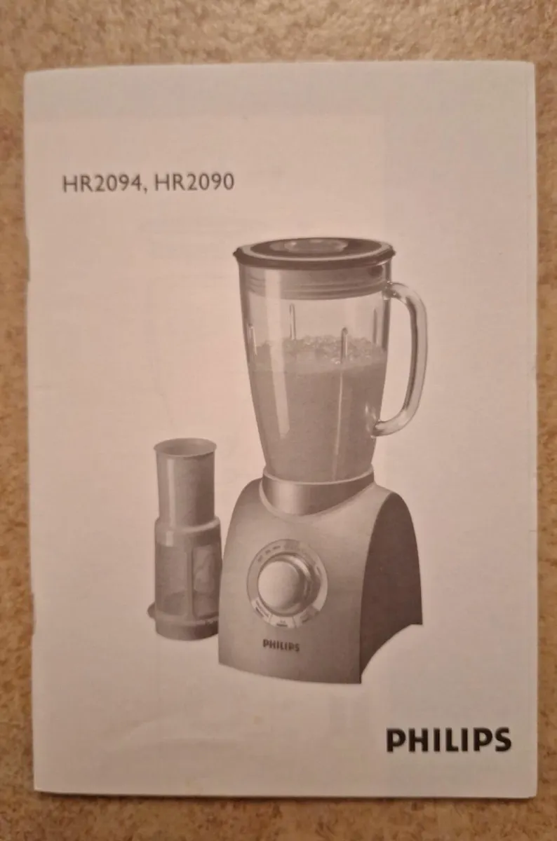 Philips juicer HR2094, HR2090 - Image 3