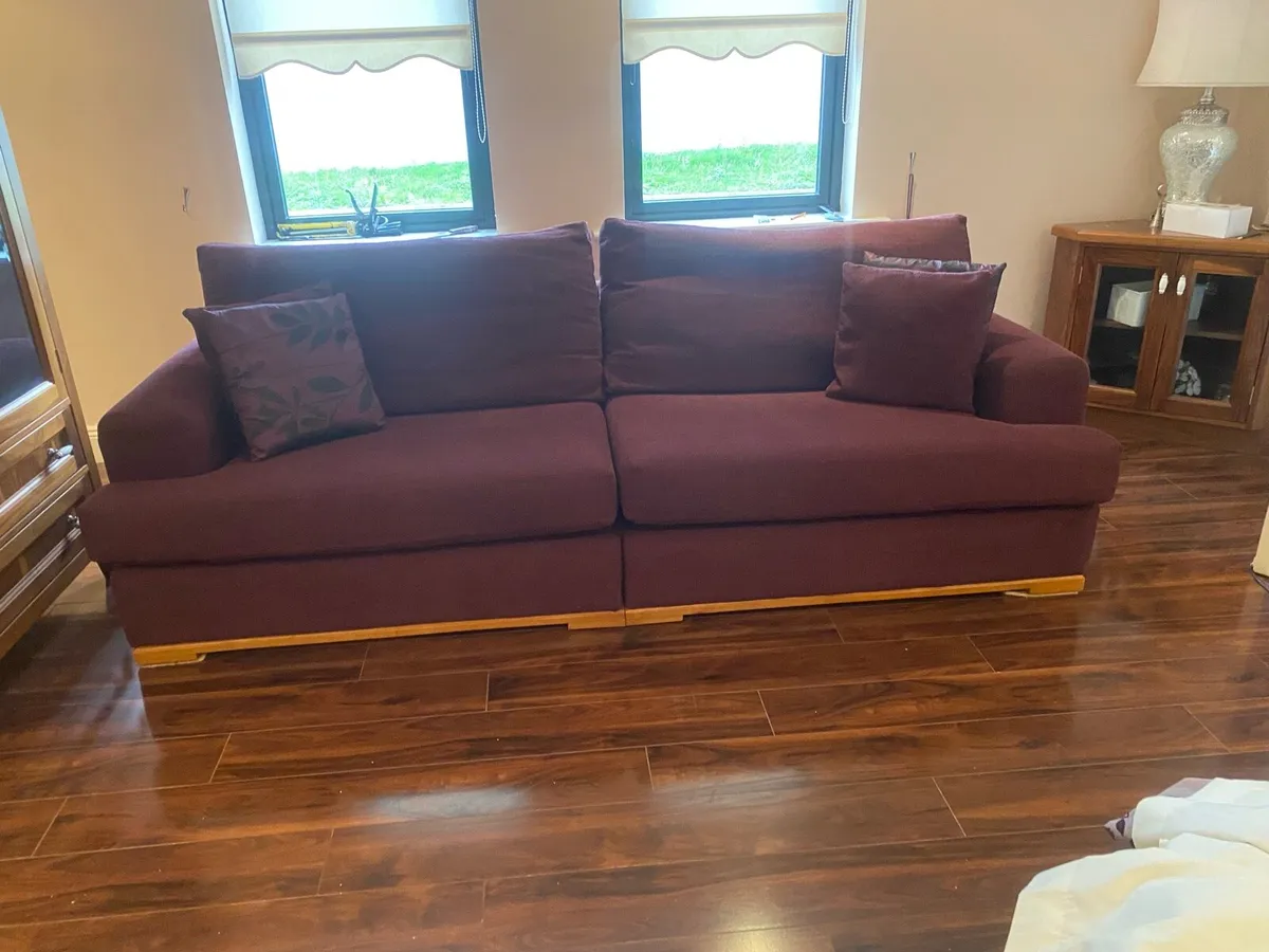 2 and 3 seater sofa for sale - Image 1
