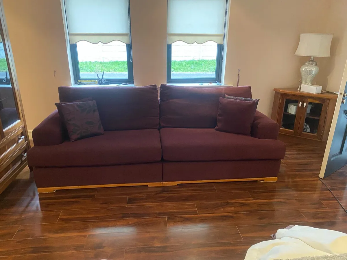 2 and 3 seater sofa for sale - Image 2