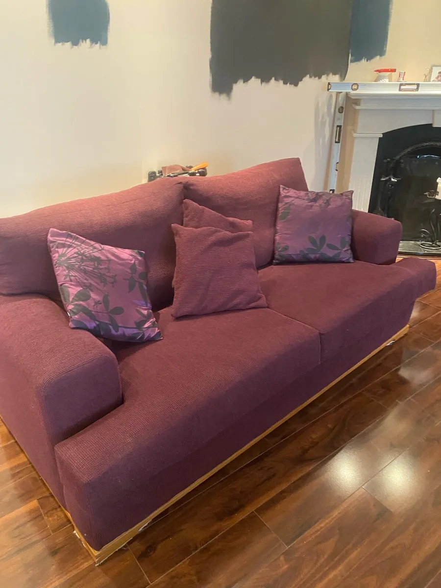 2 and 3 seater sofa for sale - Image 3