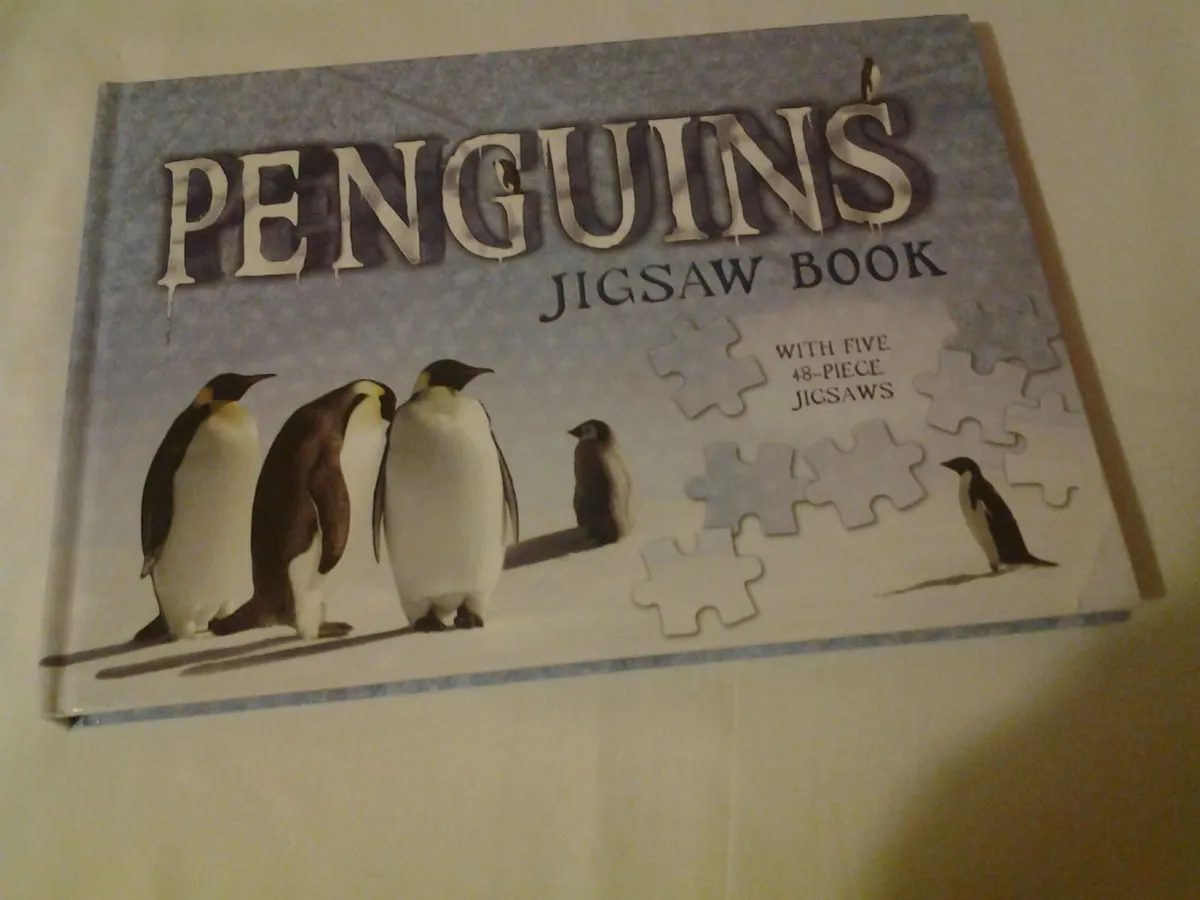 Penguins Jigsaw Book for Sale - Image 1