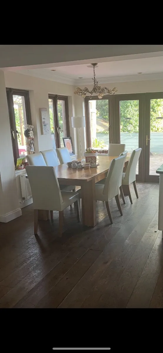 Kitchen table & Mirror - Image 2