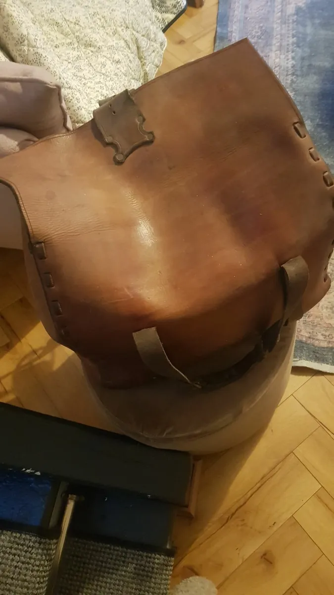 Vintage leather bag - Image 2
