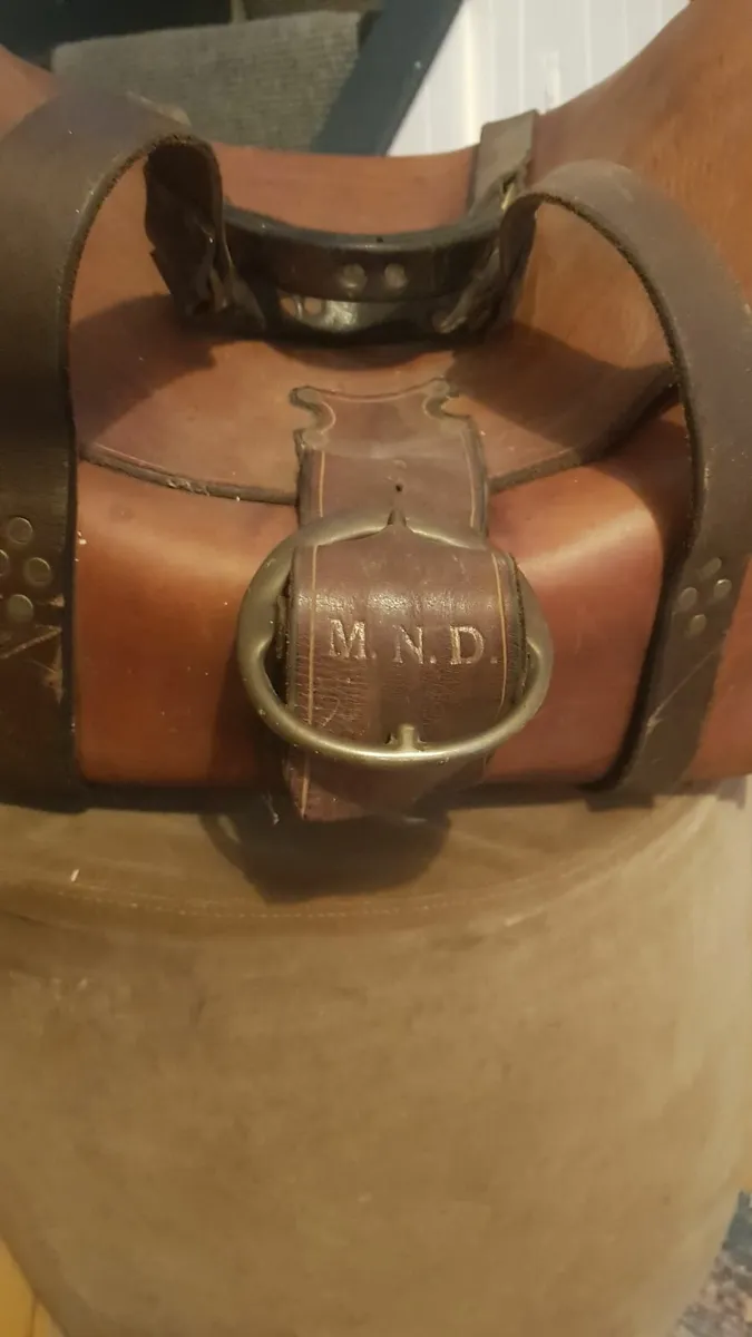 Vintage leather bag - Image 4