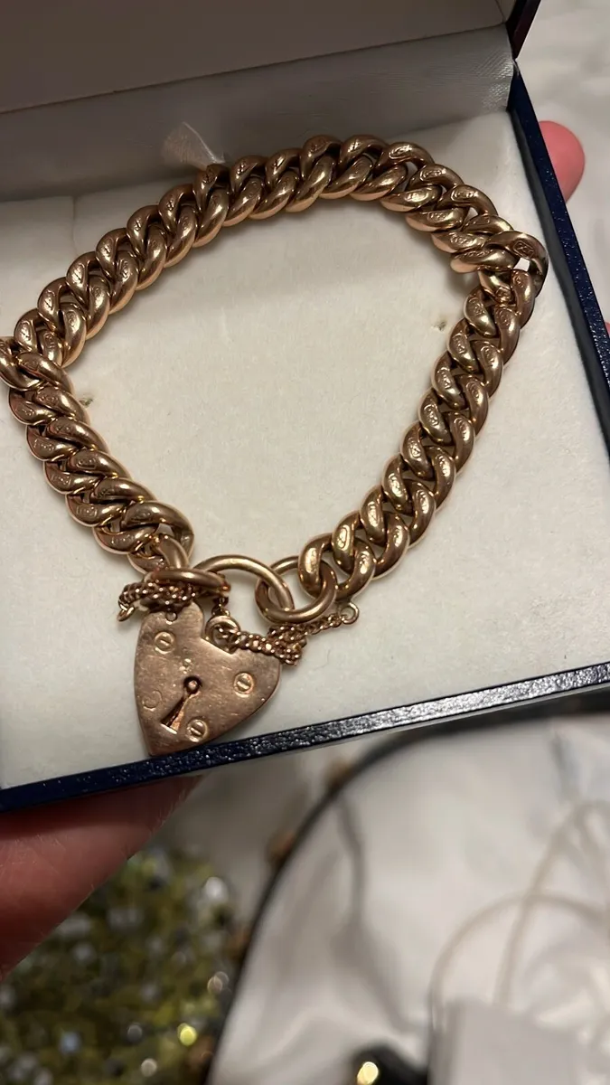 Antique Rose Gold Bracelet - Image 2