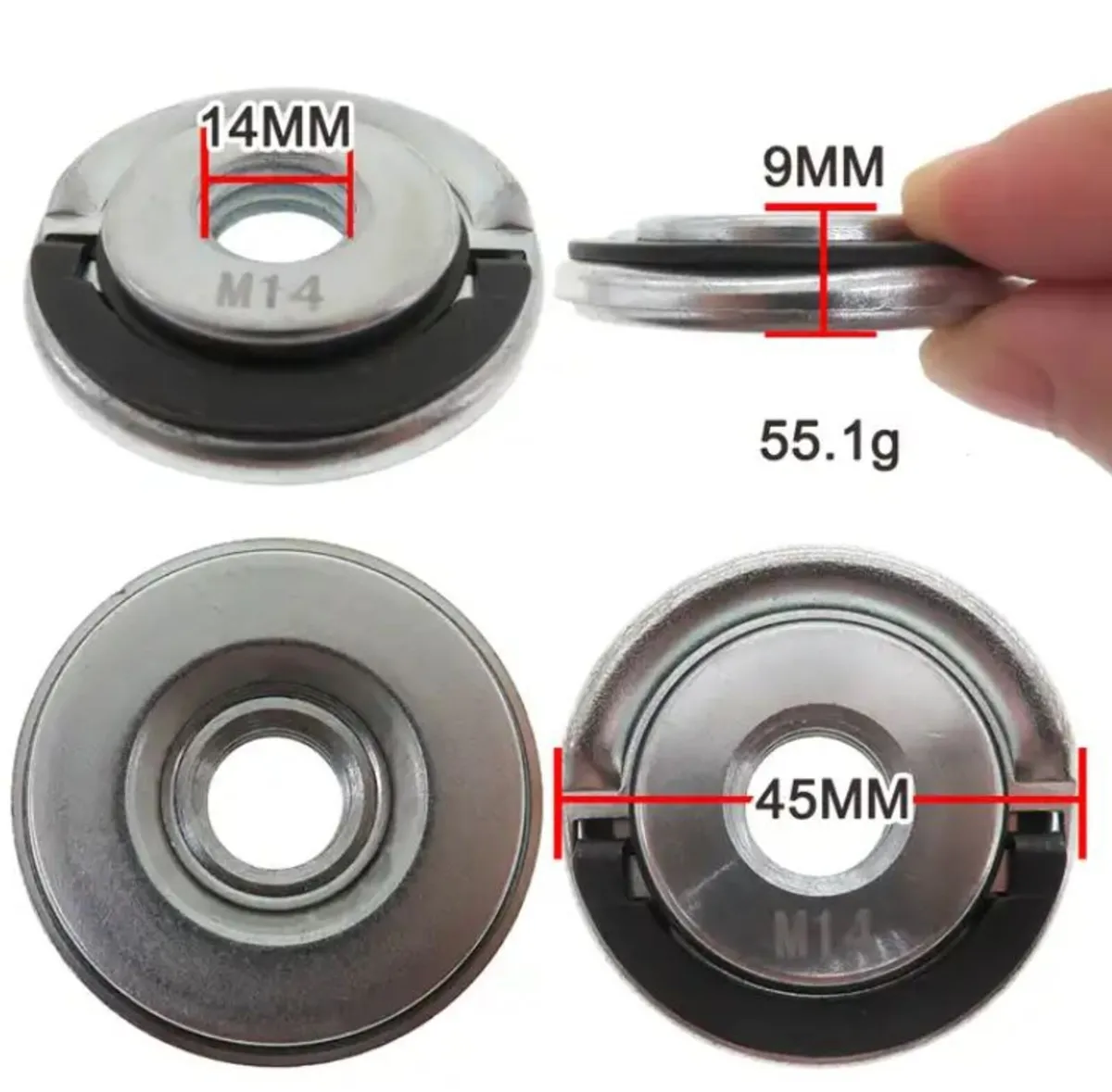 Self locking nut for angle grinder - Image 2