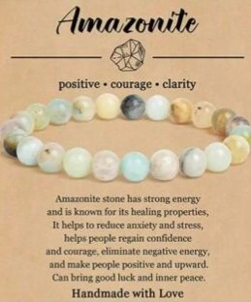 Bracelet - Semi Precious Stones - Amazonite
