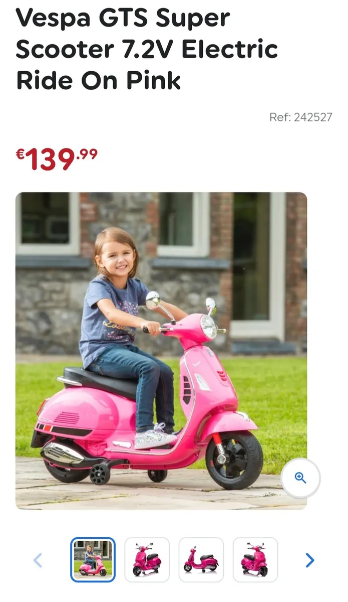 Child's Electric Vespa - Image 1