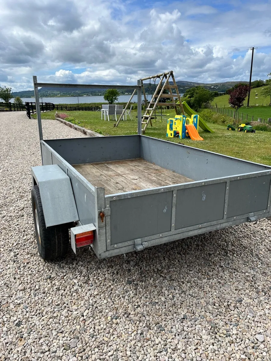 Galvanised 7x4 car trailer - Image 2
