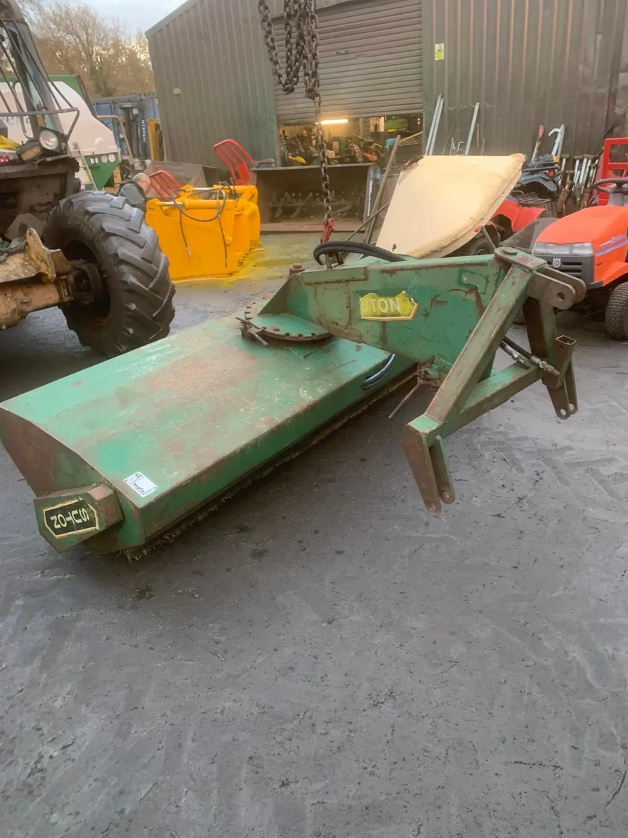 Sutton 3 point linkage road brush - Image 1