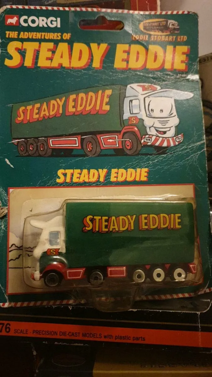 VINTAGE  CORGI EIDDIE STOBART DUMP LORRY 🚚