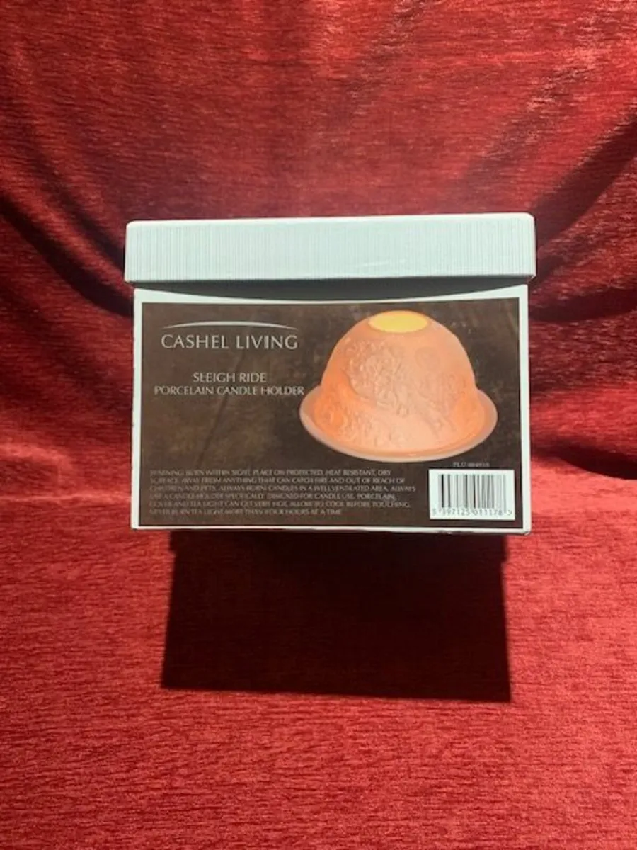 Cashel Living Porcelain Candle Holder - Image 1