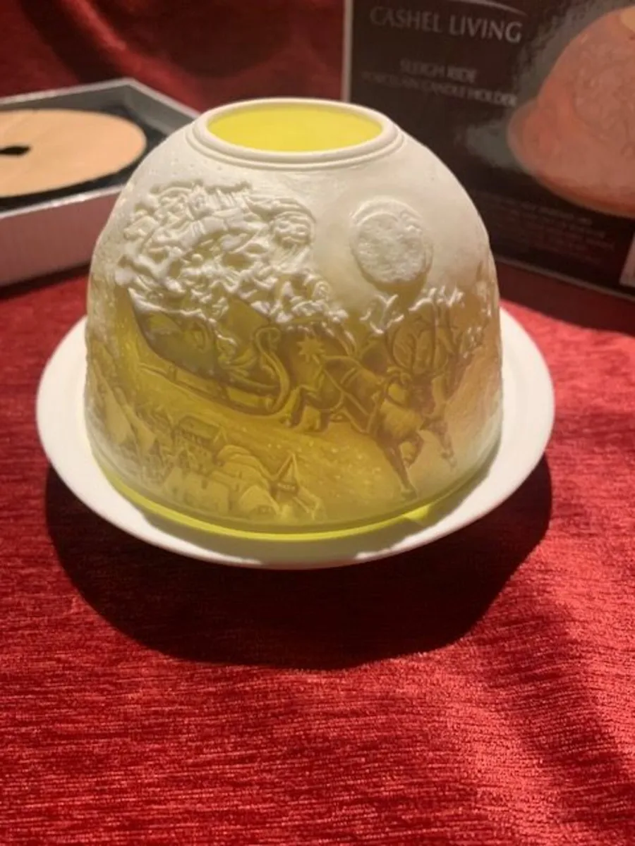 Cashel Living Porcelain Candle Holder - Image 4