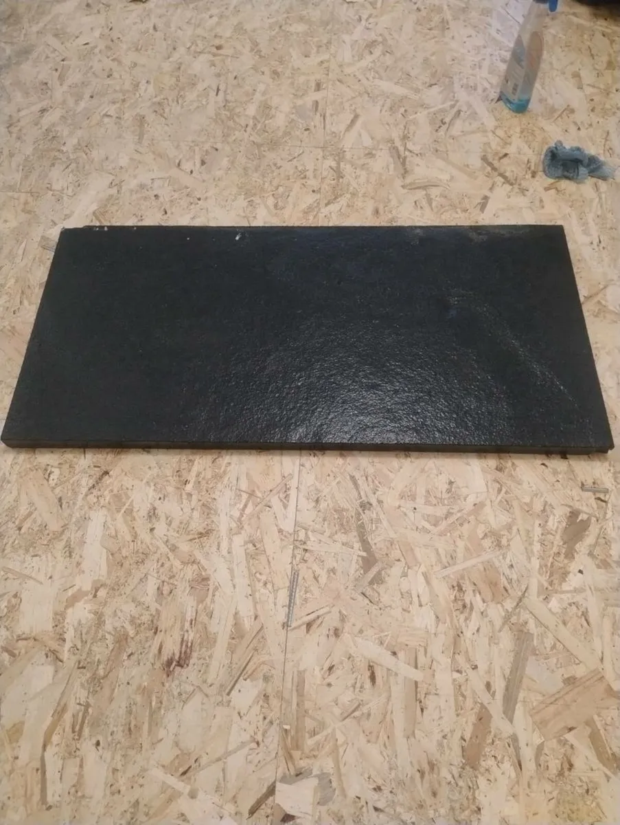 Henley stove with mantle and slate hearth - Image 3