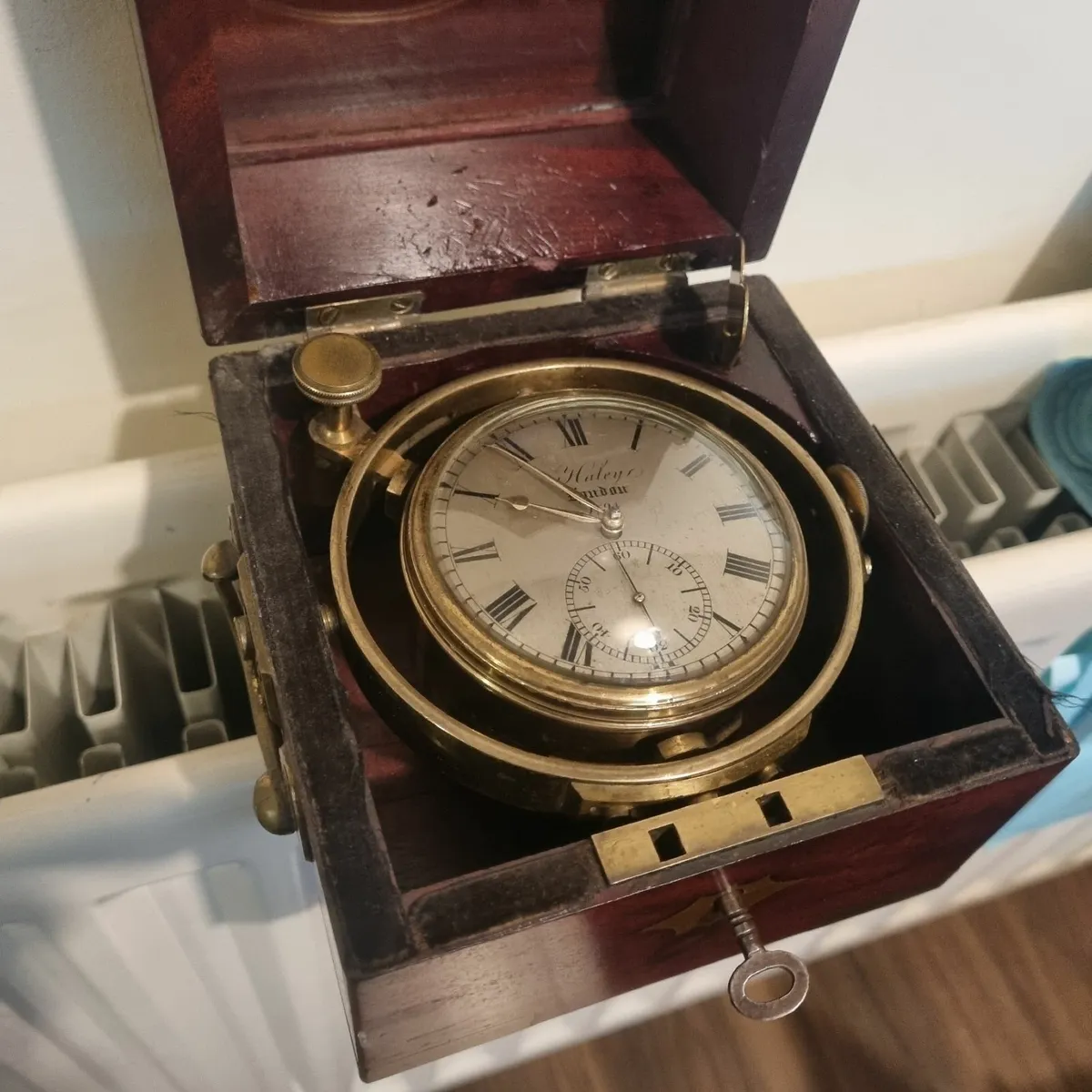 ANTIQUE SHIPS FUSEE CHRONOMETER - Image 2