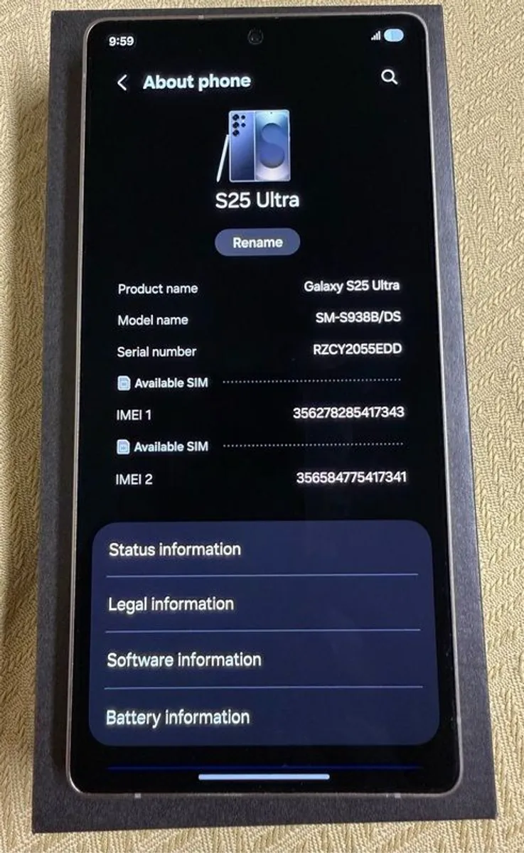 Samsung S25 Ultra - 256GB - Unlocked - Like New - Image 4