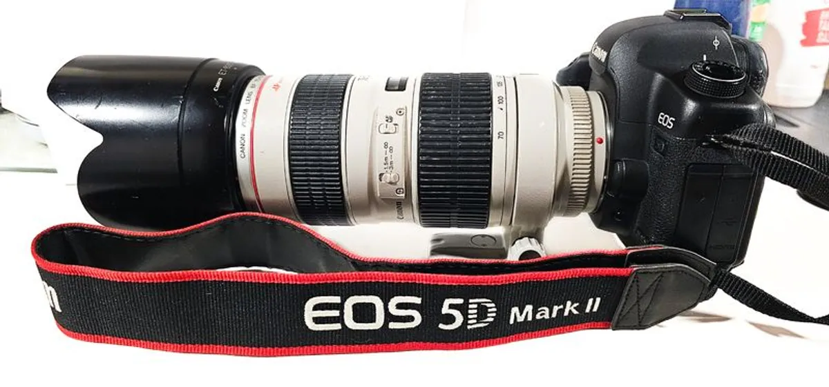 Canon Eos 5D Mkii and 2 Lenses - Image 1