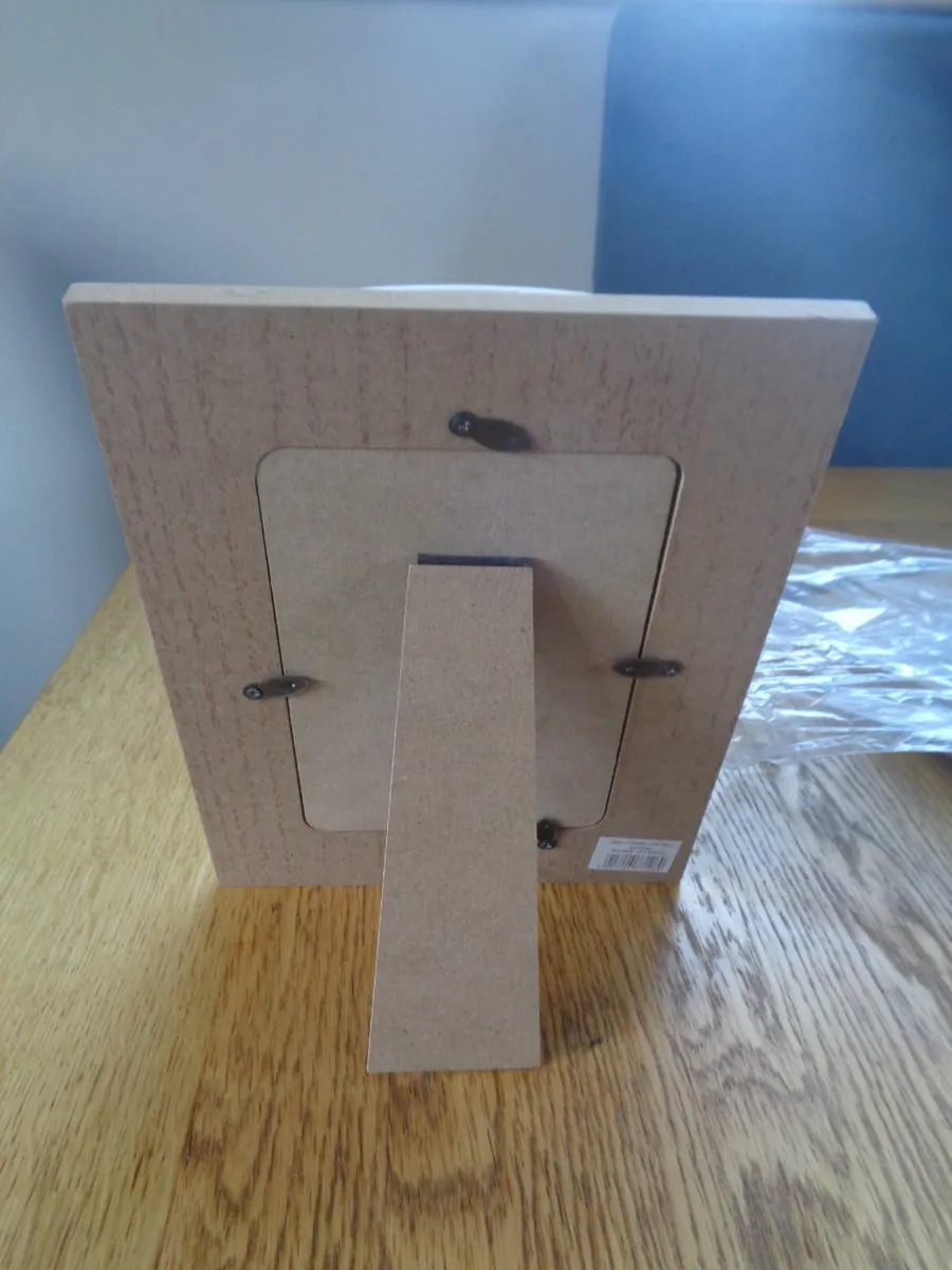 Mr and Mrs Wooden Frame for Sale - Image 3