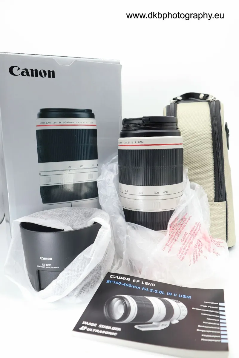 CANON EF 100-400mm F4.5-5.6L II USM LENS #0566 - Image 1