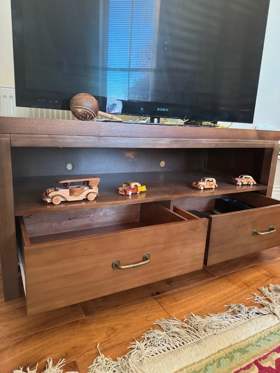 Oak wood TV STAND - Image 1