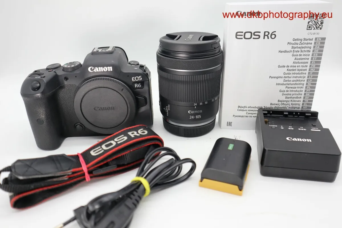 CANON EOS R6 CAMERA & CANON RF 24-105mm IS STM LEN - Image 2